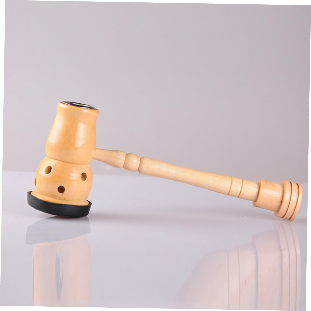 3pcs Handmade Wooden Moxa Box Moxibustion Stick Burner Holder One Hole for Body Healing