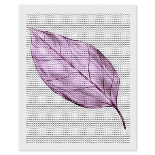 Kit peinture diamant lilas FodPand 40x50cm broderie diamant strass rond complet avec outils