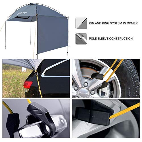 KingCamp Awning Shelter SUV Tent Auto Canopy Portable Camper Trailer