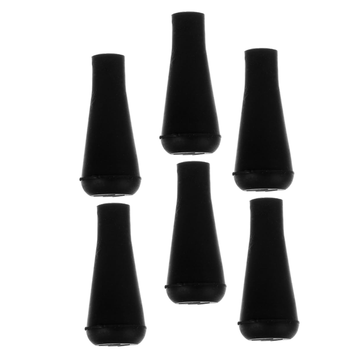 Abaodam 6Pcs Supple Rubber Arrowheads for Archery Practice Lightweight Wear Resistant Tips for Safe Target Shooting Compatible with Bows and Arrows
