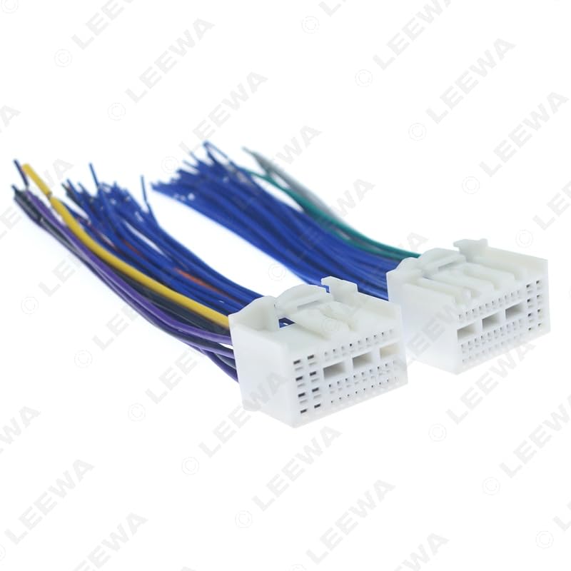 10X 35Pin+38Pin Full Pin Pluging Car Stereo Wire Harness Adapter Connector Plug Into Radio for KIA K2/K3/K4/For Elantra/Mistra