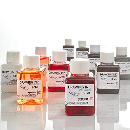 Specialist Crafts - Tinta de dibujo (60 ml), varios colores