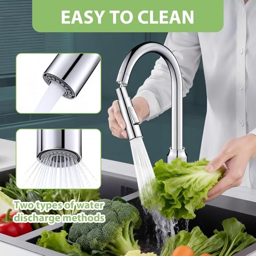 Miniatura 2 de Recambio Cabezal Grifo Cocina 2 Modos, Recambio Para Ahorrar De Agua