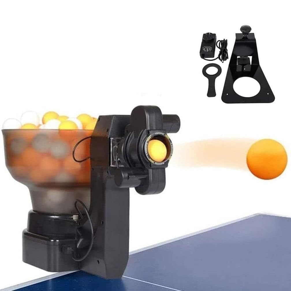Máquina Automática De Tenis De Mesa Para Entrenamiento, Robot Lanzapelotas De Ping Pong Hp-07 Para Práctica Y Mejora De Habilidades, Robot Lanzapelotas De Tenis De Mesa, Máquina Auto Lanzapelotas