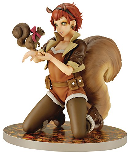 A Kotobukiya Japanese import Marvel Comics MK216 Squirrel Girl Bishoujo Statua