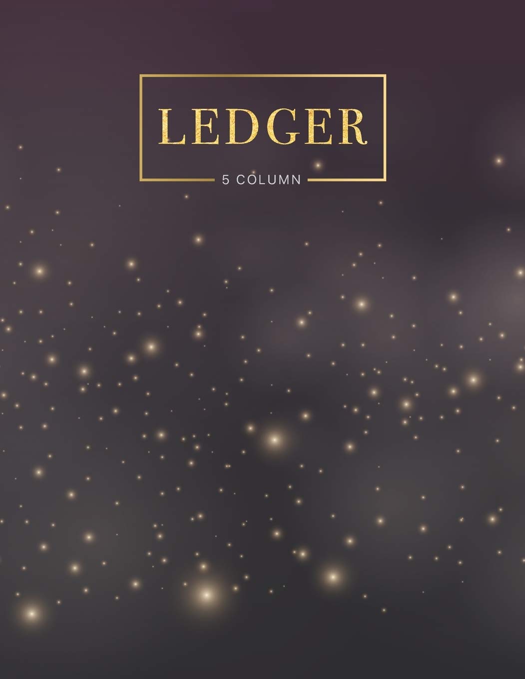 5 column ledger: Accounting Ledger Bookkeeping Record-Keeping, Expenses Debits Journal Business Financial Record Notebook For small and home-based businesses office, home or school.