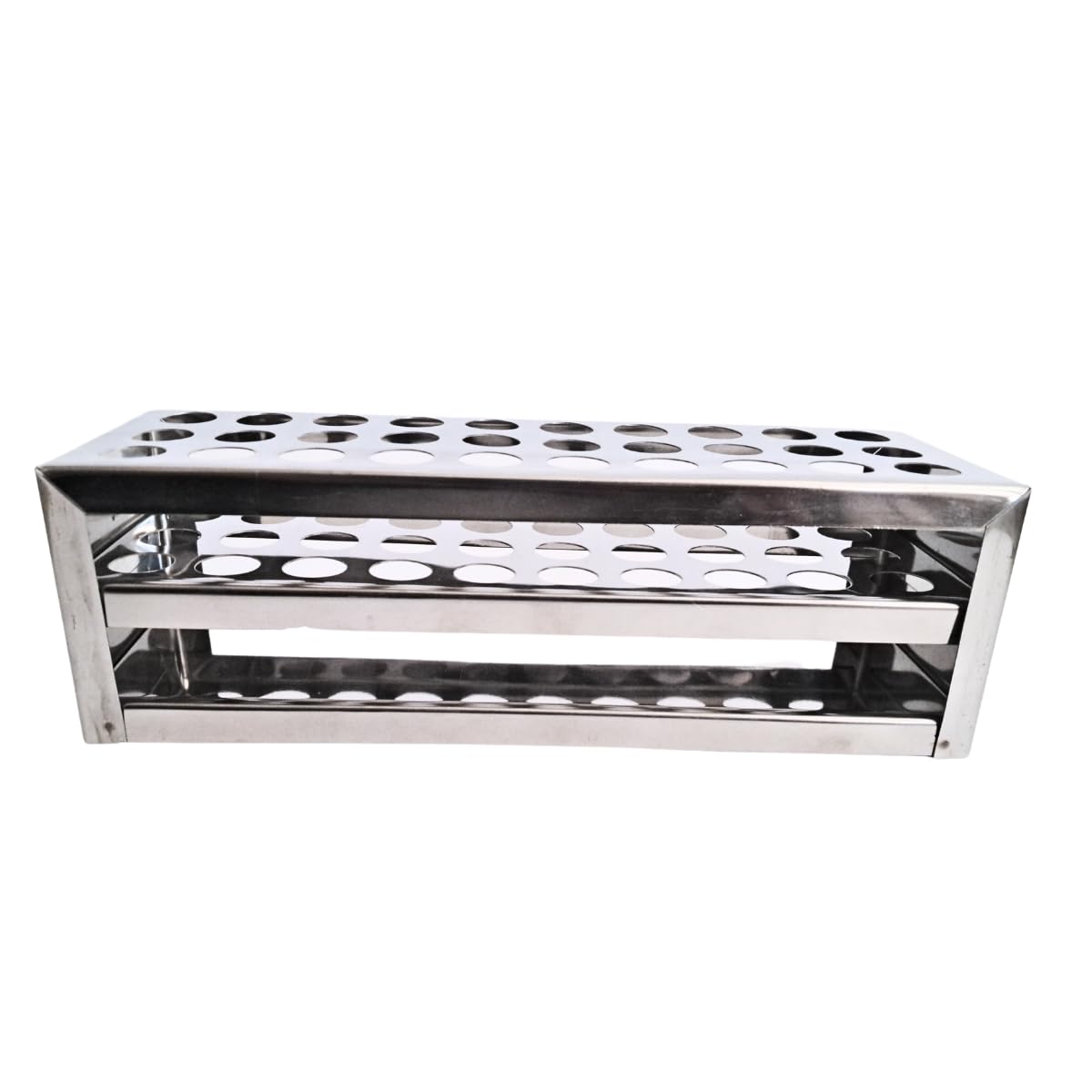 AANIJ® Test Tube Stand Stainless Steel 304 grade, Size 16 mm × 30 Holes Test Tube rack for Laboratory Pack of 1 (B0CWL1GJYC) Amazon Price History, Amazon Price Tracker