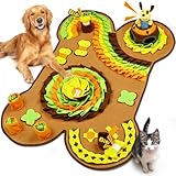 Large Snuffle Mat for Dogs, 42"x30" Sniff Mat for Dogs Pet Nosework Feeding Mat Interactive Feed Game,Enrichment Foraging Mat for Smell Training and Slow Eating, Mental Stimulation for Stress Relief