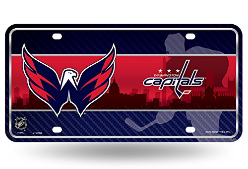 Washington Capitals 8902 New City Design Metal Aluminum License Plate Tag NHL Hockey
