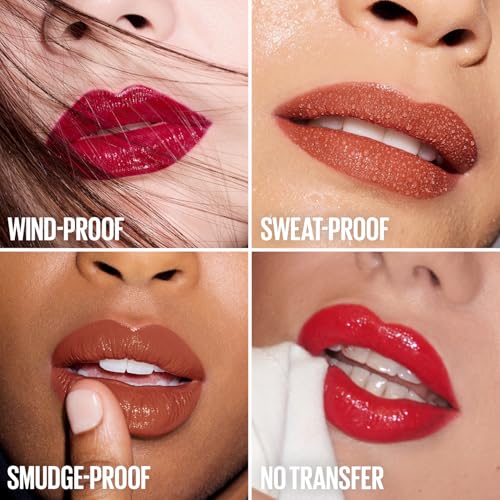 Image of Maybelline Super Stay Vinyl Ink High Shine Racing Liquid Lipstick, Lap 1 | 4.2ml