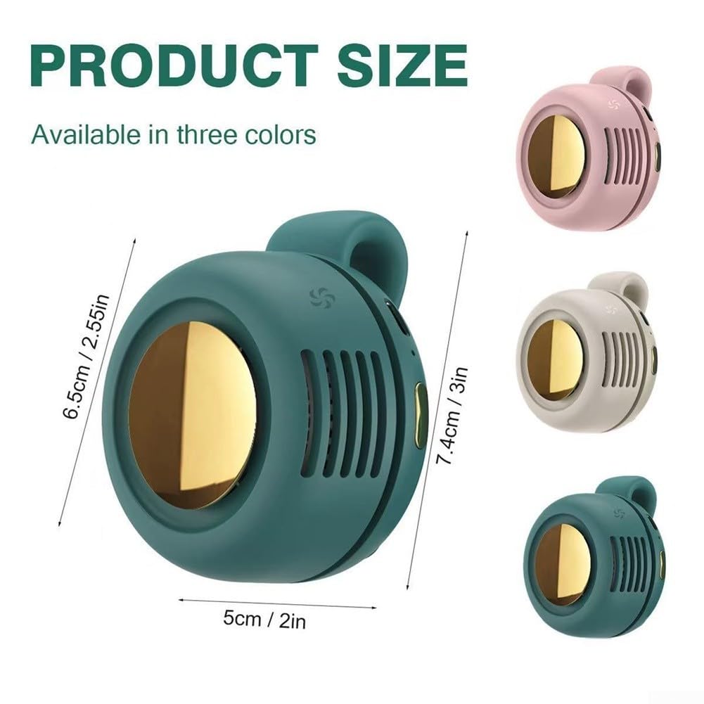 Ventilateur USB à clipser, avec direction de l'air réglable et trois vitesses de vent, conçu pour les voyages en plein air et une utilisation quotidienne (blanc)