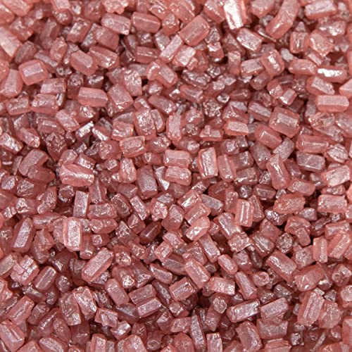 Krazy Sprinkles Rose Gold Pearl Sugar Rocks - (1/2 Cup 1x Jar) | ...