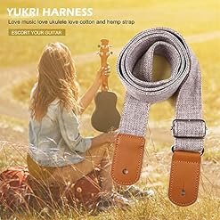 CZDYUF Sangle De Guitare Basse Appropriée Ukulélé Ceinture D’épaule Pièces Musicales Accessoires Sangle De Guitare Sangle De Roche (Color : D, Size : Regolabile) - Les Beatles, Paul McCartney, John Lennon, RIngo Starr, George Harrison CZDYUF Sangle De Guitare Basse Appropriée Ukulélé Ceinture D'épaule Pièces Musicales Accessoires Sangle De Guitare Sangle De Roche (Color : D, Size : Regolabile) – Image 3