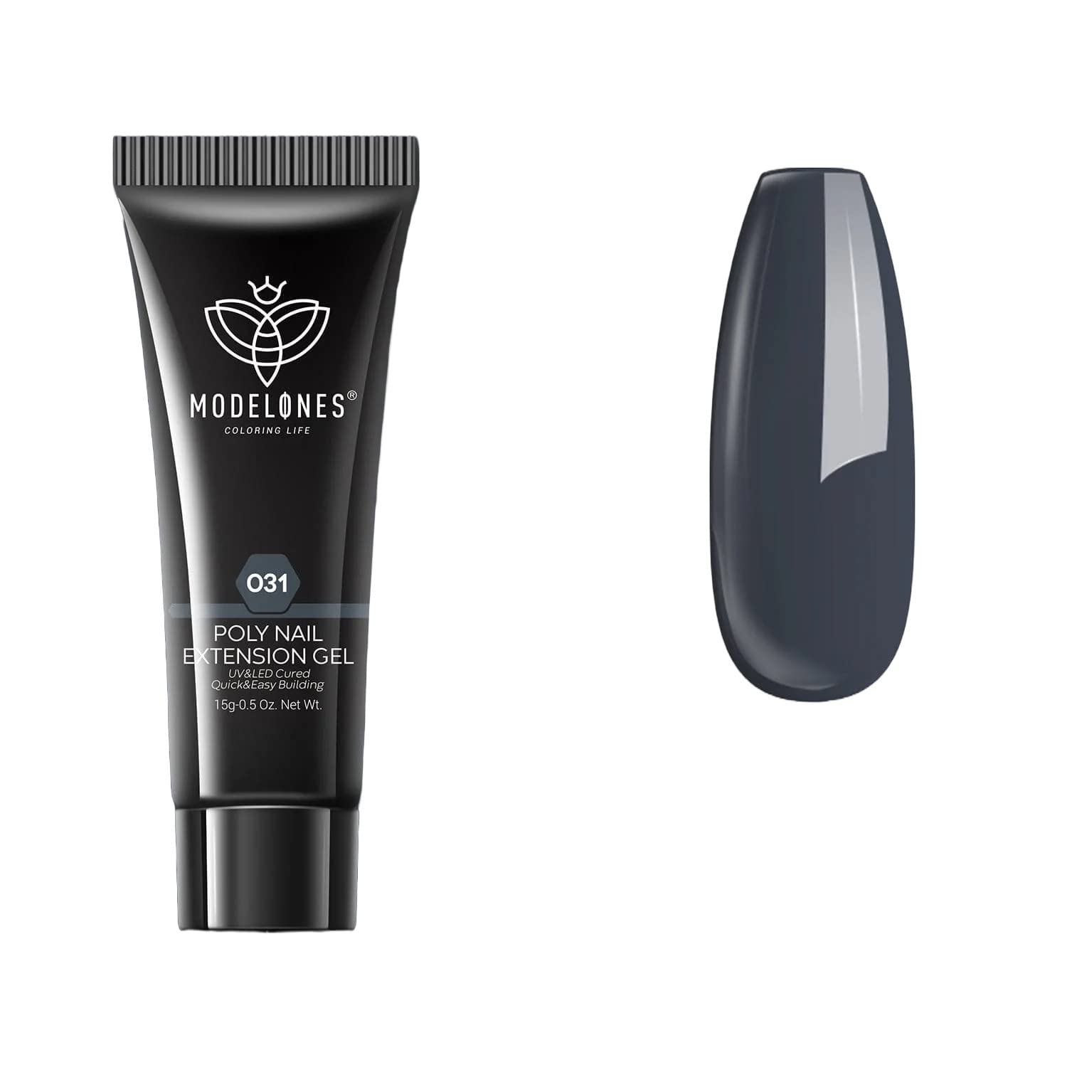 MODELONES 15ml Poly Nail Gel From BELLE GAGA Builder Nail Extension Gel Enhancement Nail Thickening Acrylic Extension nail polish gel (B201130148A)