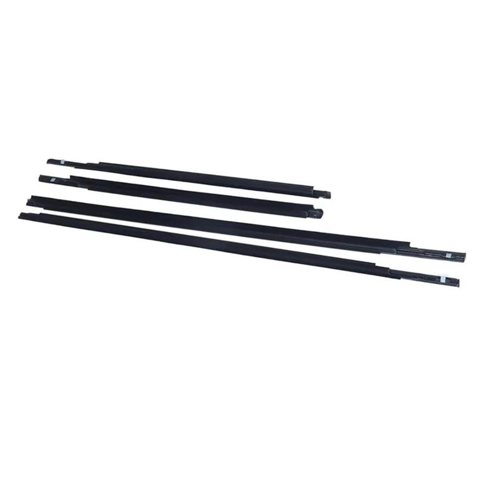 SPAMFAFGHQ 68160-0D120 for Toyota for Yaris Sedan 2007-2016 4 Doors Weatherstrip Seal Strips Window Rubber Door Moulding