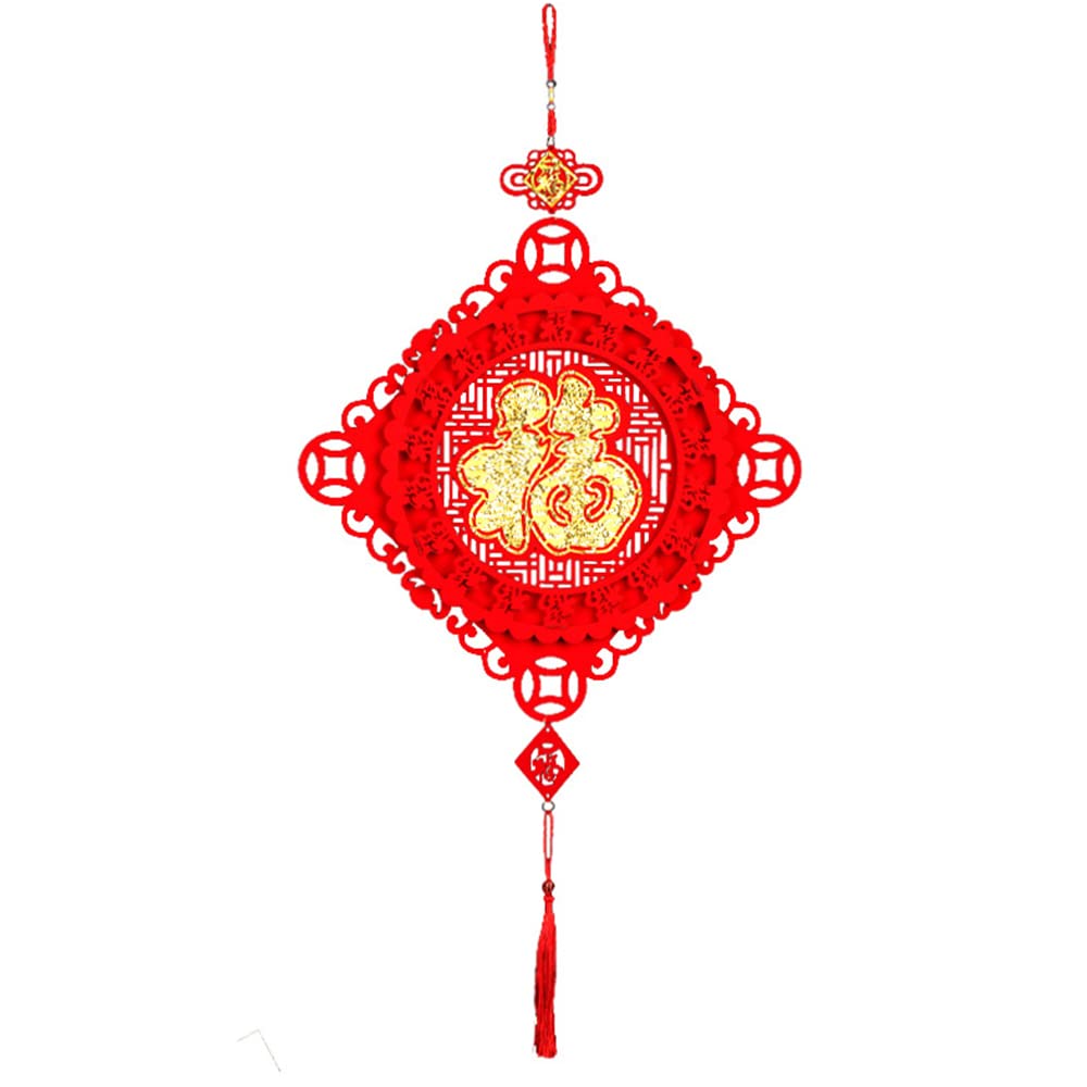 Spring Festival Pendants Chinese New Year Fu Hanging Decorations for Home Ornaments