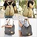Kono Mochila de bandolera, bolsos de lona versátiles y multifuncionales para las...