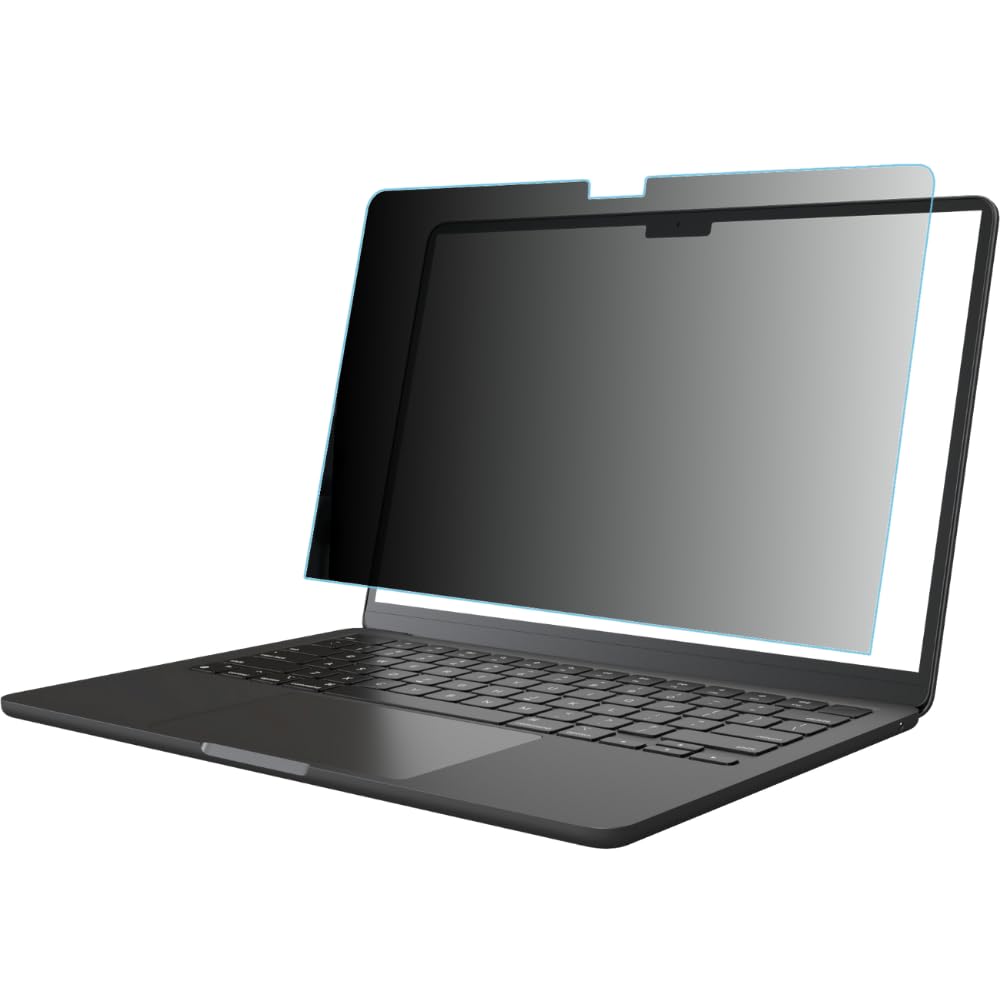 Photodon 2-Way Privacy Screen Protector for Apple MacBook Air 13.6-inch Laptop with Installation and Care Kit