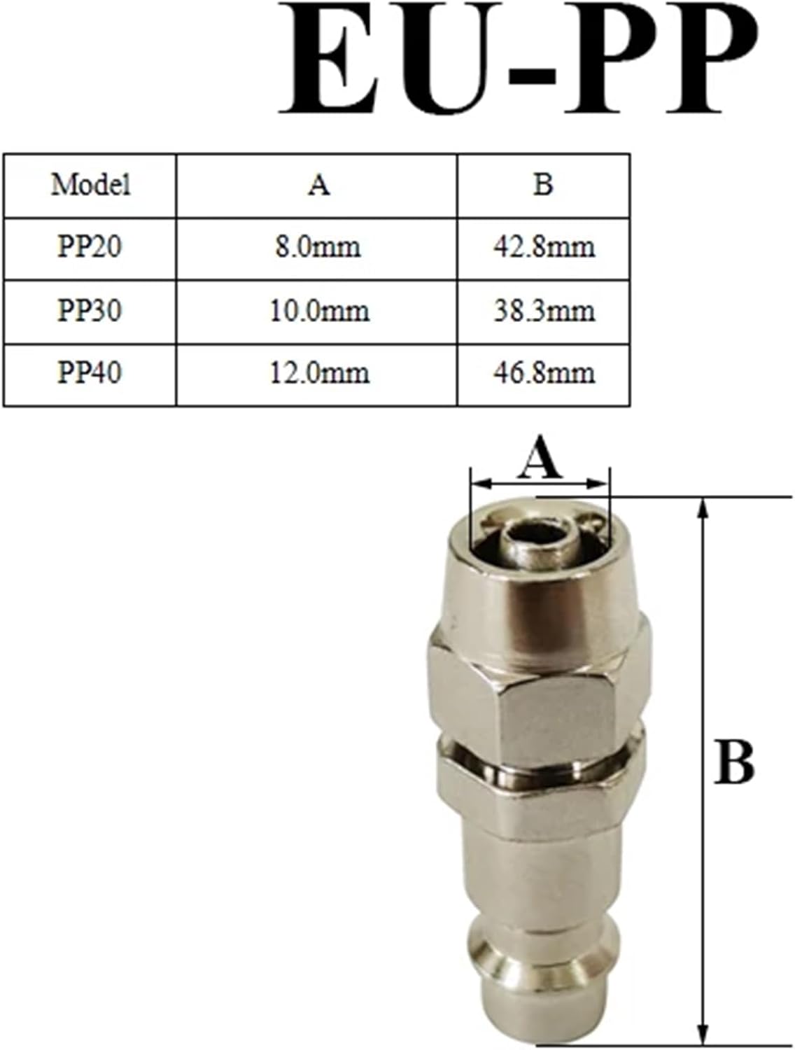 Air Hose Fittings Coupling Compressor Accessories Pneumatic Quick Connector Release Fitting 1Pcs