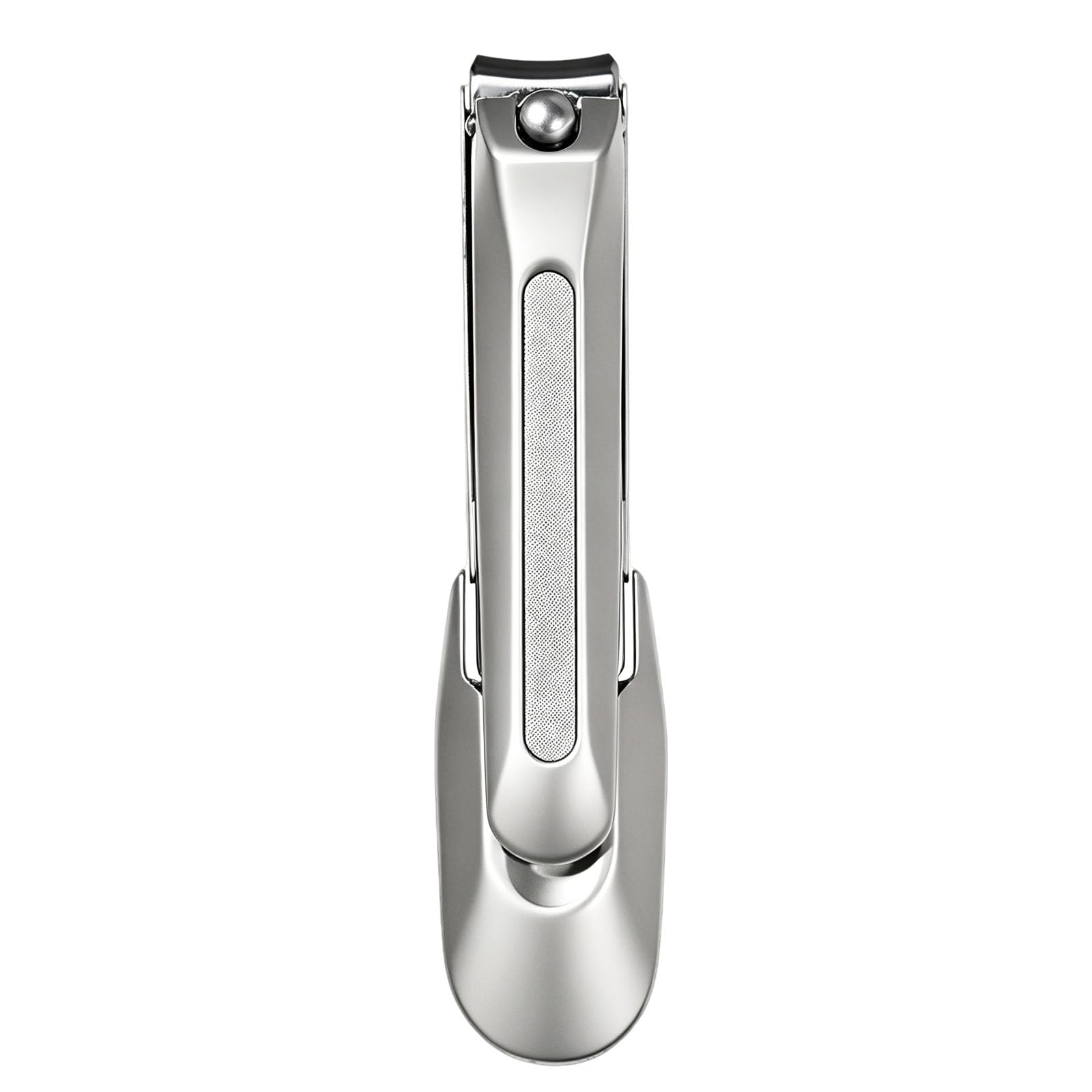 Japanese Nail Clipper - Stainless Steel Fingernail Clipper for Men & Women - Stainless Steel Nail Clipper (G-1205 M) Nail Trimmer - Built-in Nail File - Splash-Proof Design - Made in Japan