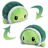 Fresion Schildkröte Plüschtier Stimmungs Kuscheltier gefüllte - Kawaii Tier Plüschtier Schildkröte Kuscheltier für Kinder Erwachsene als Geburtstagsgeschenk (15 cm, grün)