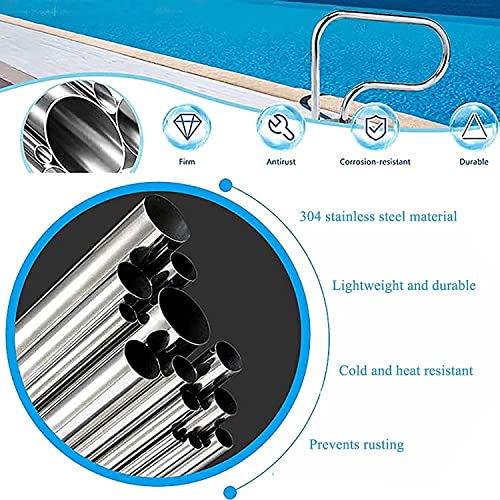 Barandal para piscina de acero inoxidable 304 miniatura 5