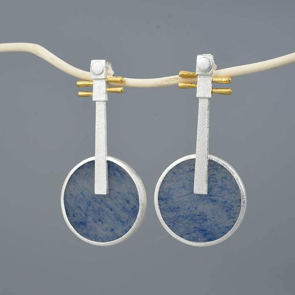 Boucles d'oreilles Pipa et collier vert pour un style rétro affirmé