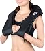 LuxFit Neck Shoulder and Back Electric Massager with Heat - Extra Long Charger