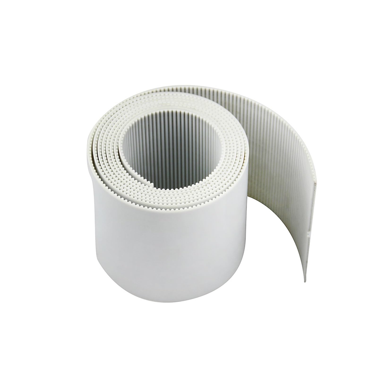 RAHBI Dente ad arco PU Bianco 5M Cinghia dentata aperta Larghezza 10/15/20/25/30 / 50mm Cinghia sincrona in poliuretano HTD5M leisurely (Size : 5M, Color : 50mm)