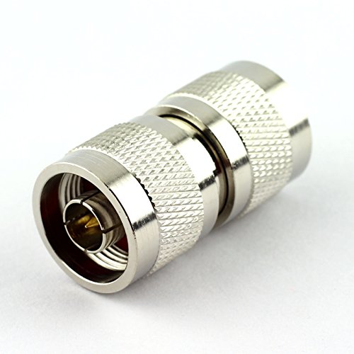 DGZZI 2-Pack N Male to N Male RF Coaxial Adapter N Coax Jack Connector