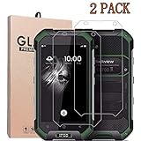 [2-Pack] Blackview BV6000S Screen Protector,Premium Quality Tempered Glass Protective Film 0.33mm Anti-Bubble Shield 9H Hardness Clear Scratch Resist Bubble-Free Anti-Fingerprint High Responsivity