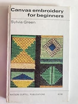Hardcover CANVAS ENBROIDERY FOR BEGINNERS (A POCKET HOW TO DO IT BOOK) Book