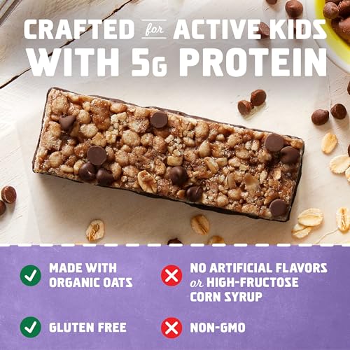 Clif Kid Zbar B07QWJYM91 Protein - Chocolate Chip - Crispy Whole Grain Snack Bars thumb #2