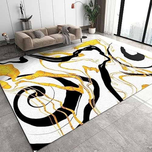 Tapis de décoration de la maison moderne géométrique 3D
