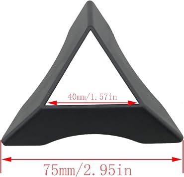 CHENJIN 10PCS Black Plastic Speed Cube Holder, Base, Tripod