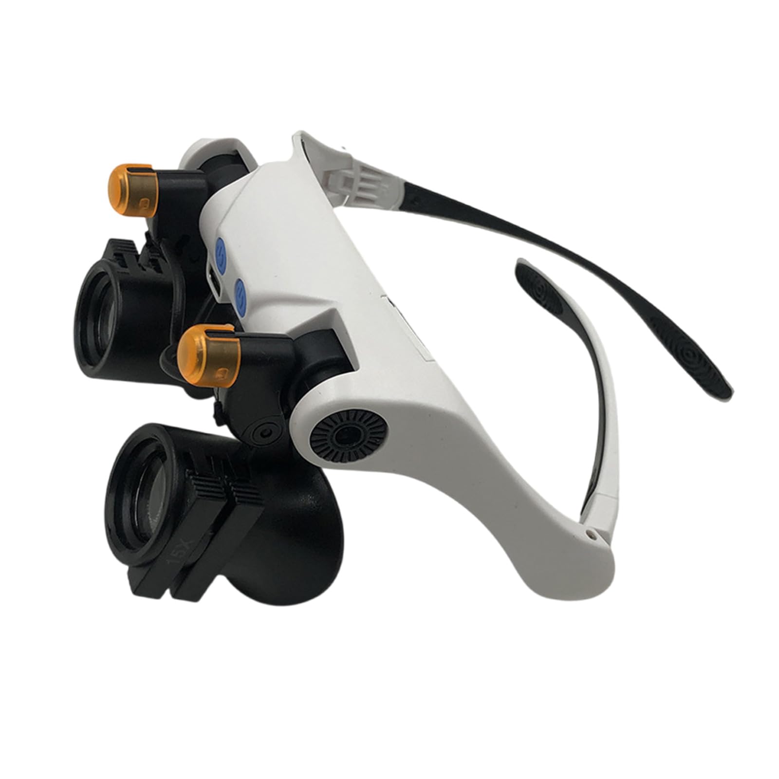 Occhiali ad alto ingrandimento 25x con lente ricaricabile USB per riparazione orologi e gioielli strumenti forniture