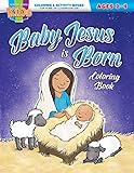 Baby Jesus is Born Coloring Book
