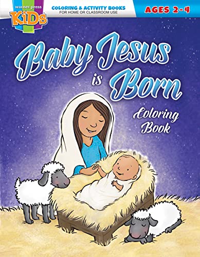 Baby Jesus is Born Coloring Book