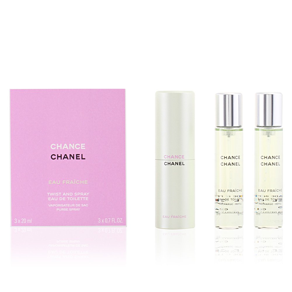 CHANCE EAU FRAICHE EAU DE TOILETTE SPRAY 3X20ML VAPO TWIST & ORIGINAL