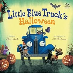 Little Blue Truck's Halloween Audiolibro Por Alice Schertle arte de portada