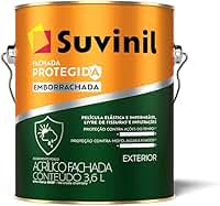 FACHADA PROTEGIDA EMBORRACHADA BRANCO NEVE 3,6L SUVINIL
