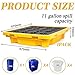 Thyle Spill Containment Platform with Drain Anti Slip Large Plastic Containment Tray Leakproof Detachable for Industrial Uses(1 Pcs,26.4 x 26.4 x 6 Inches)