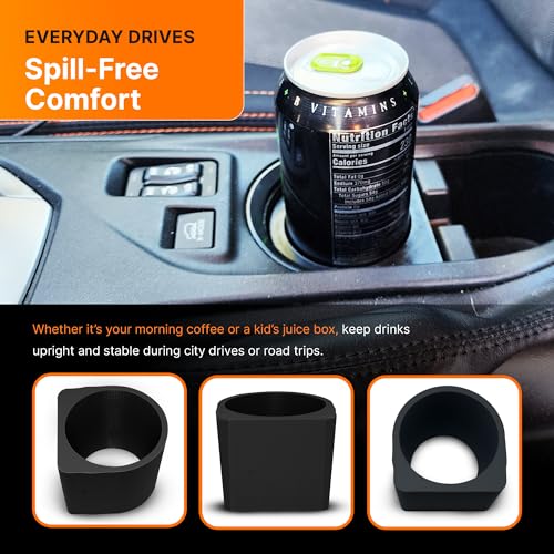 Insertos para portavasos pequeños para Subaru Crosstrek e Impreza miniatura 6