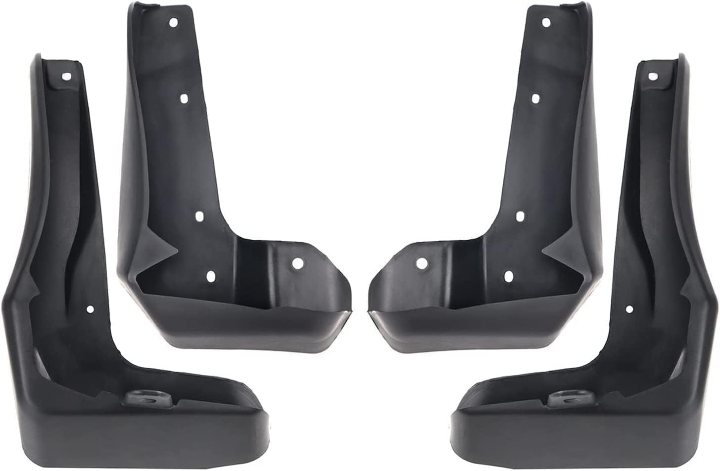 Nysldsco Normal 4Pcs Premium Mud Flaps For Honda Civic Hayon Hayon Type R 2016-2021 Front And Rear Splash Guards Durable Mudguards Protection Against Road Debris