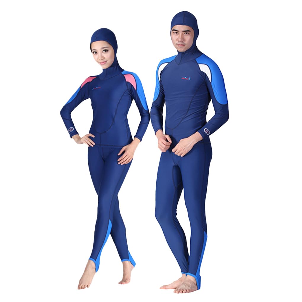 Mute Muta da Surf Costumi da Bagno Muta da Sub con Cerniera Frontale per Medusa Corpo Intero per Immersioni Snorkeling Surf Nuoto