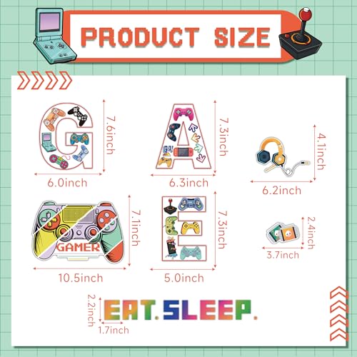 Vinilos Gamer que Brillan en la Oscuridad para Pared miniatura 7