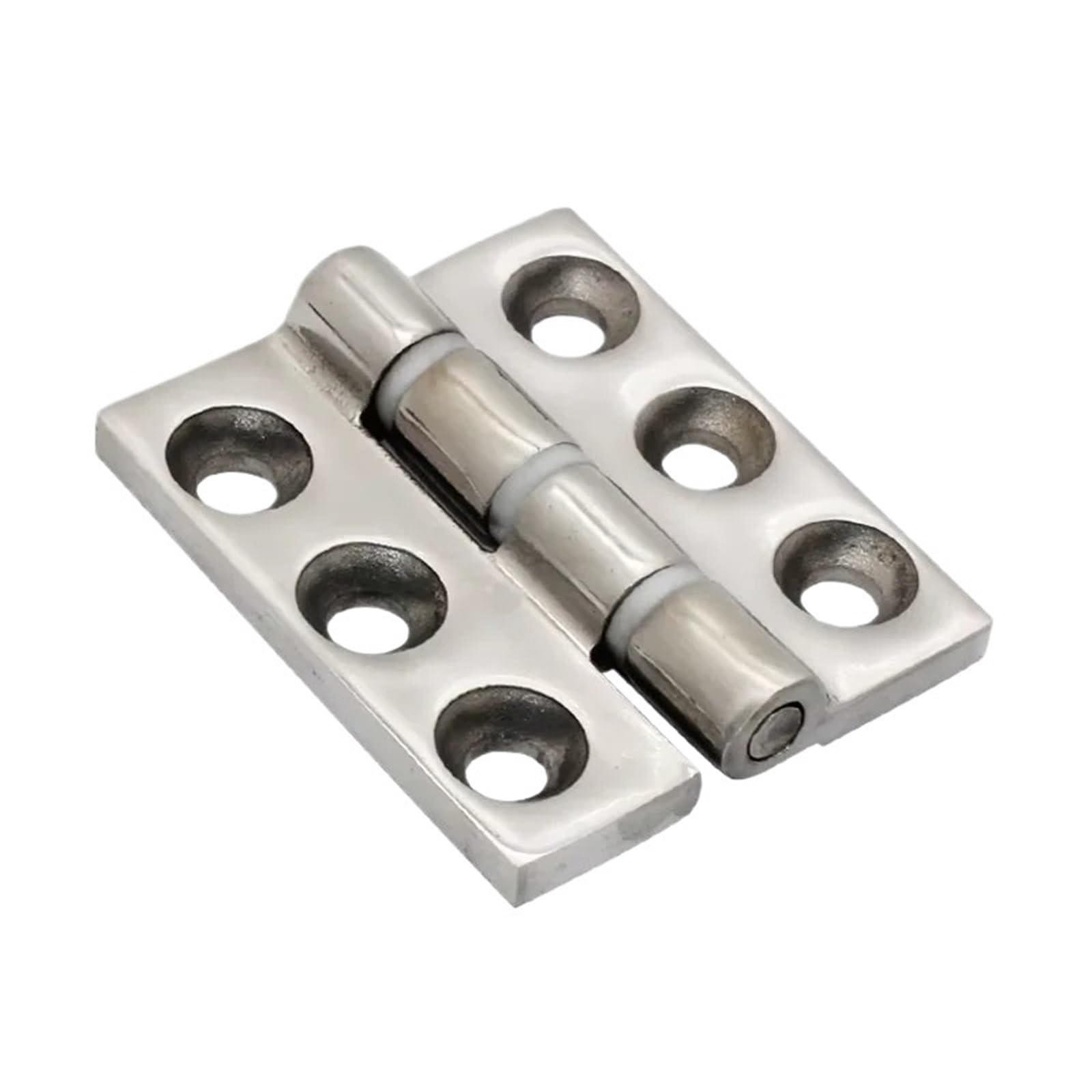 Folding Door Hinge,Stainless Steel Damping Silent Industrial Electrical Machinery Distribution Cabinet Thickened Load-Bearing