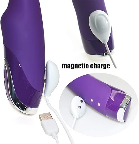 SHEQU Vibrador Sexual Mujer Recargable Vibrador10 Frecuencias ...