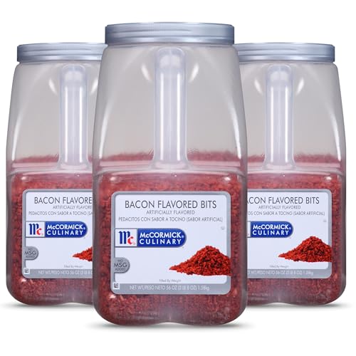 McCormick Culinary Bacon Flavored Bits, 3.5 lb (Pack of 3)