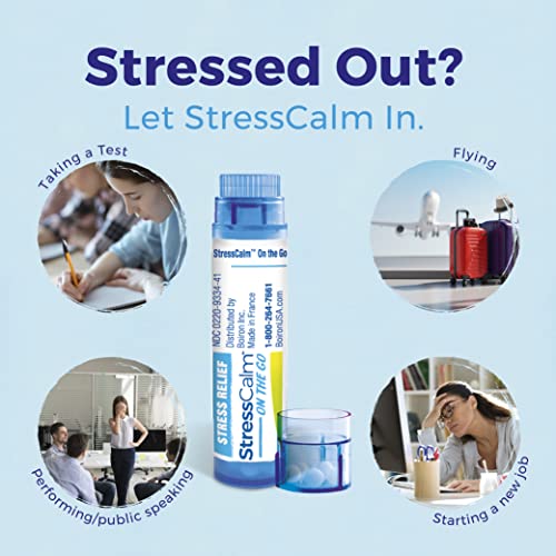 Boiron StressCalm On The Go for Relief of Stress, Anxiousness, Nervousness, Irritability, and Fatigue - 2 Count (160 Pellets) - image 6